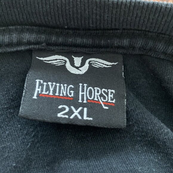 New Horizon Redemption Cyber Y2K Wings Shirt Size 2XL Grunge MMA Elite Style - Picture 4 of 6